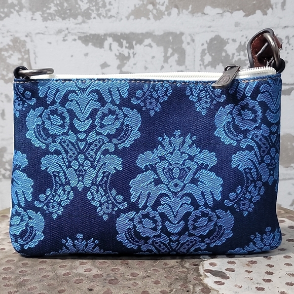 Justin Boots Brown and White Clutch with Southwestern Design-23110687WHT - Picture 2 of 2